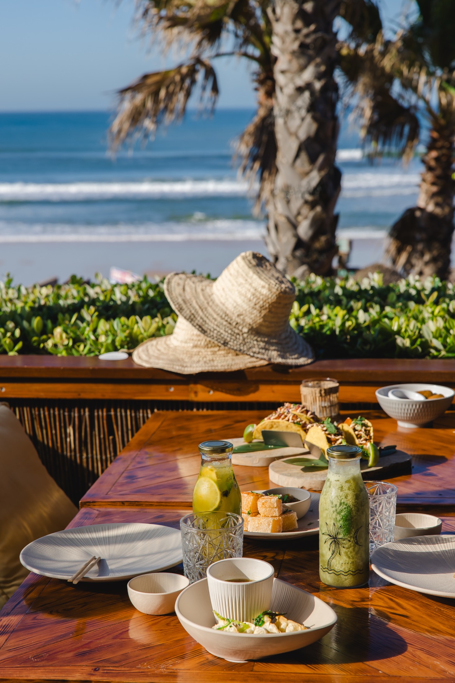 Escena de cena en el restaurante Kailua