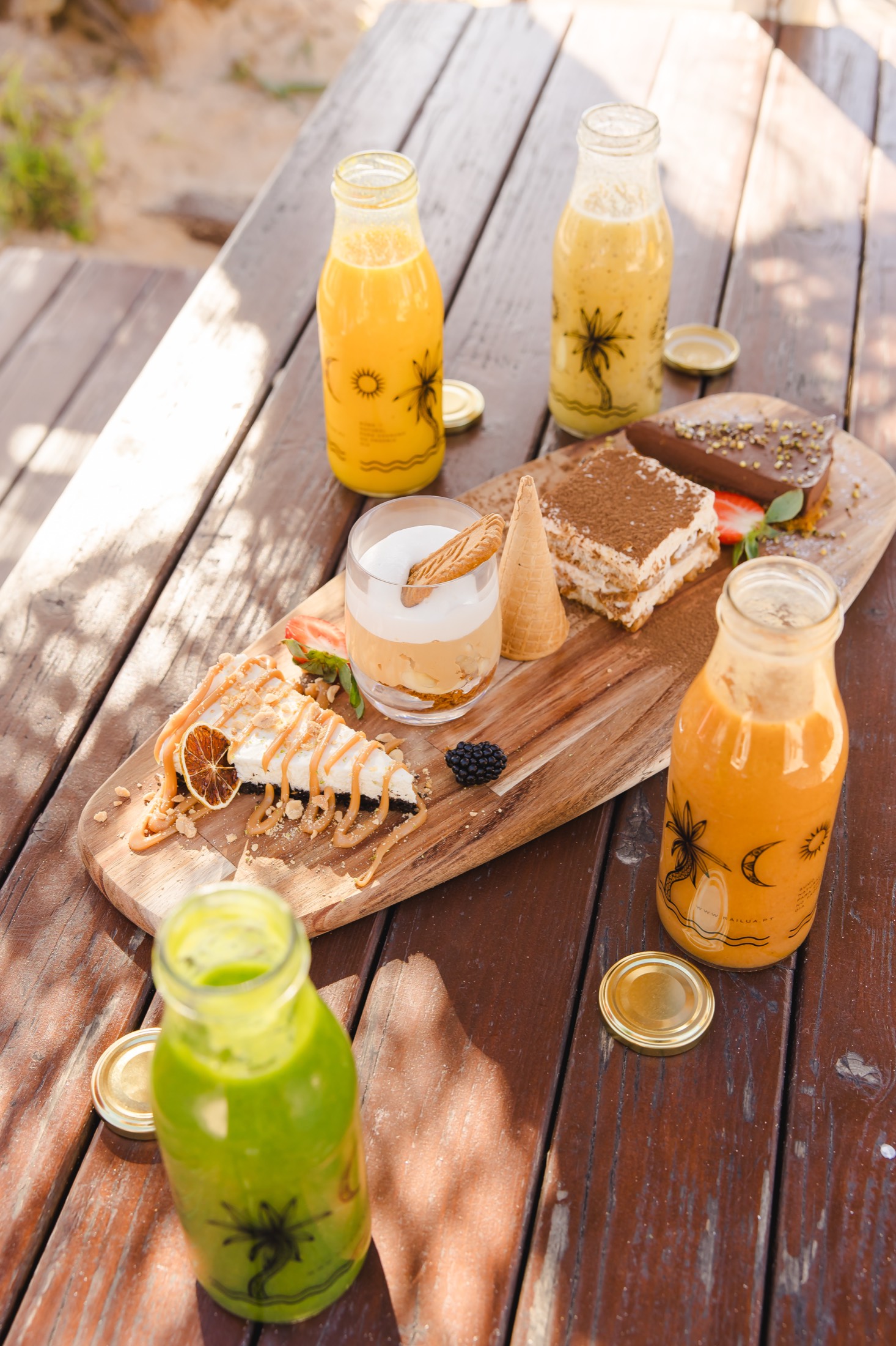 Escena de cena en el restaurante Kailua